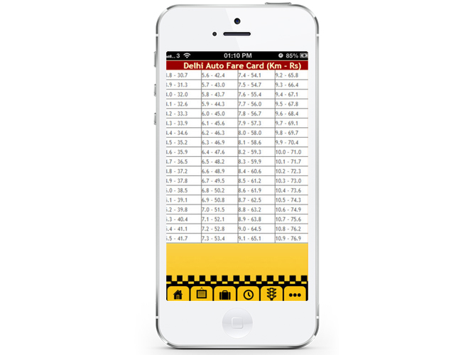 Taxi Fare Calculator  App